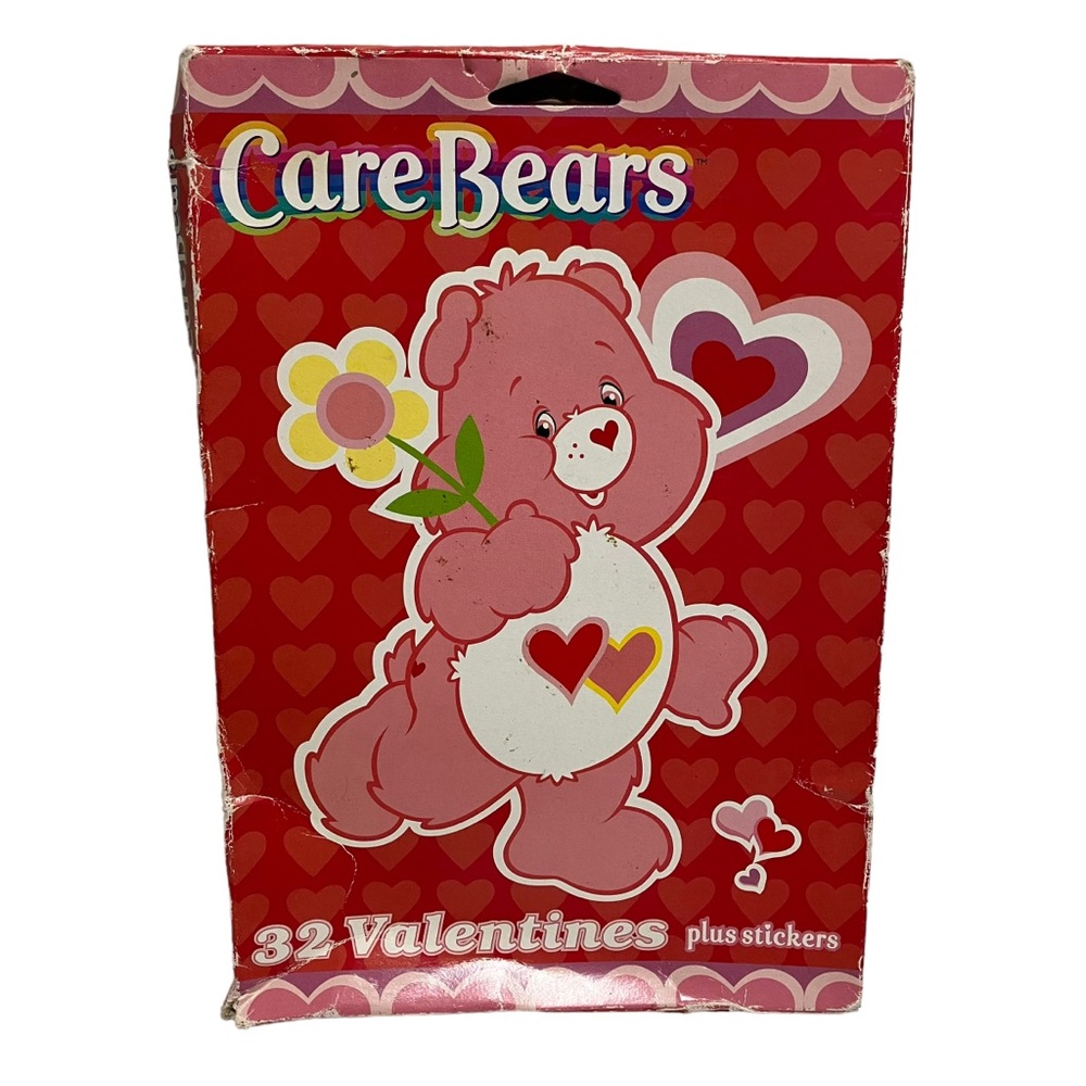 NEW Care Bears Valentines & Stickers Sealed NOS 2005